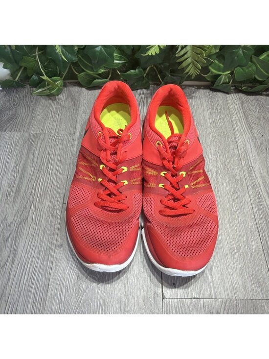NIKE Flex Run Men\'s Running Shoes Size 10 Red  642791-602 main image 8